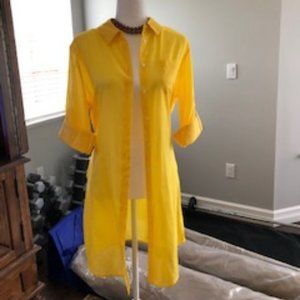 Banana Republic Yellow Blouse